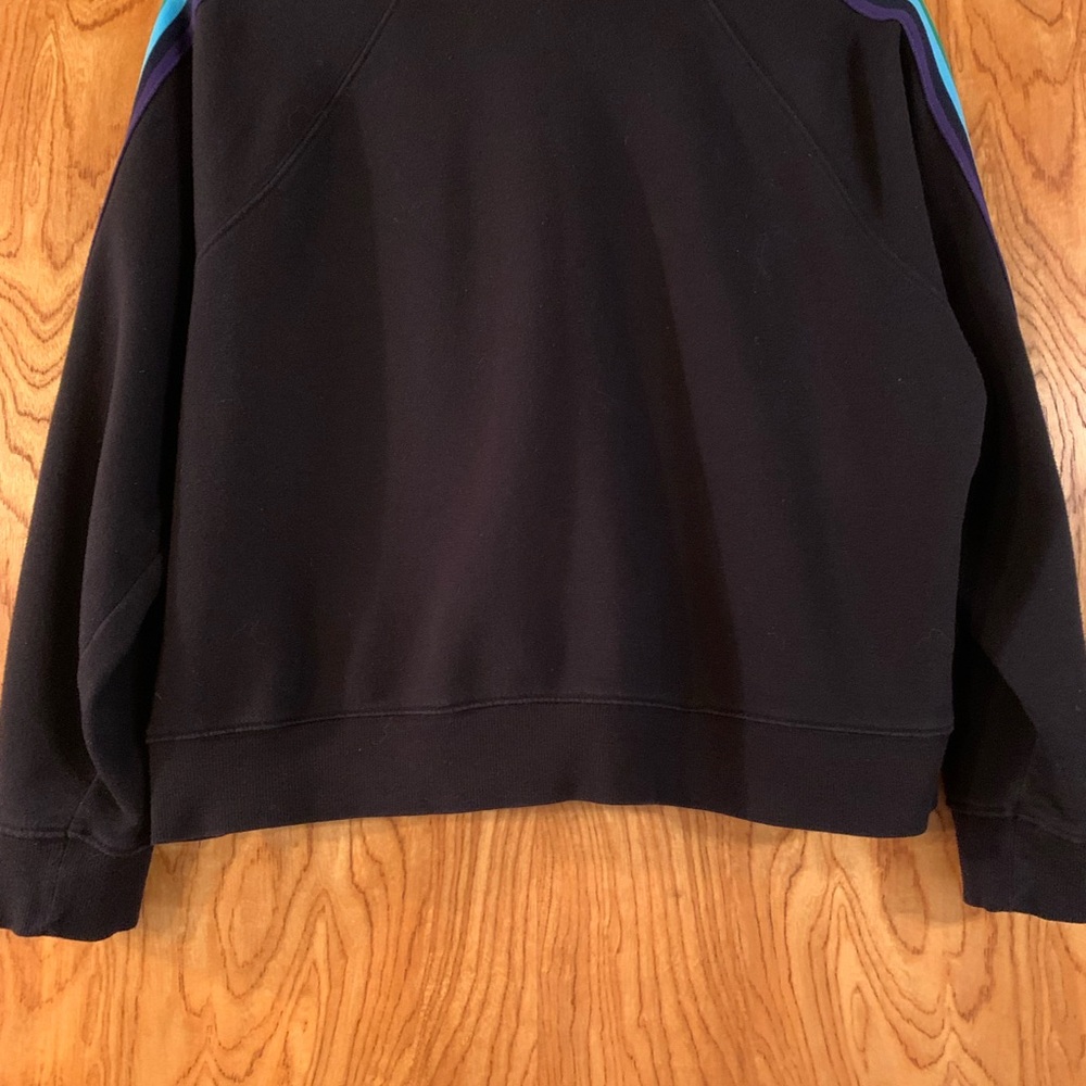 Arizona Jean Company Black Sweatshirt with Rainbow Stripes - Picture 5 of 5